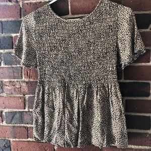 Small Cheetah Print Urban Romantics Top